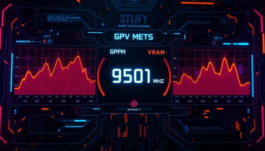 nvidia overlay says gpu vram clocked at 9501 mhz